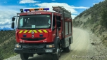 ... dann die Feuerwehr...