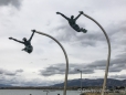Skulptur in Puerto Natales