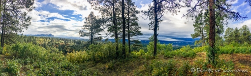 noch ein Blick von den Bergen Colorados