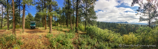 noch ein Blick von den Bergen Colorados