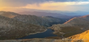 noch einmal ein abendlicher Blick auf den Summit Lake