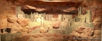 Interessanterweise haben wir vier Wochen nach unserem Mesa-Verde-Besuch in Paquime/Mexico ein Model des Cliff-Palace im Museum anschauen können