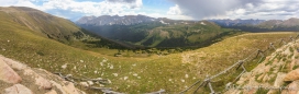Rocky Mountain Nationalpark - Blick vom Alpine VisitorCenter