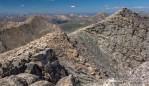 Blick vonm Gipfel des Mount Evans