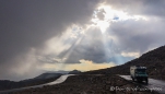 und da blitzt bereits die Sonne wieder zwischen den Wolken hervor