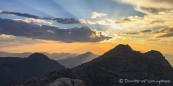 Abendstimmung am Gipfel des Mount Evans