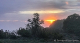 Sonnenuntergang am Cerro de la Muerte