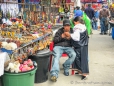 auf dem Markt in Otavalo