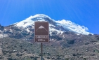 6.310m über Meer ist der Chimborazo hoch