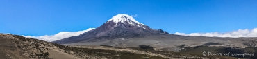 letzte Blicke auf den Chimborazo