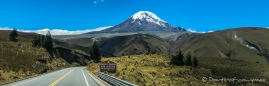 letzte Blicke auf den Chimborazo