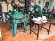 Hutmuseum in Cuenca - mit diesen Maschinen werden die Hüte in Form gebracht