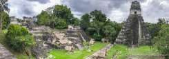Tikal - Grand Plaza - Blick auf den Templo del Gran Jaguar