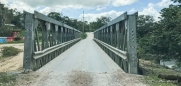 einspurige Brücke
