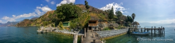 Unser Privatsteg im Pasaj Cap am Lago Atitlan