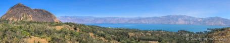 Blick auf den Lago Atitlan von Süden