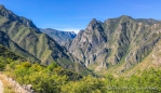 Blick zurück Richtung der Straße die zu den Grutas Tolantongo führt...