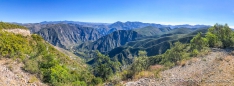 Blick über den Barranca Metztitlán