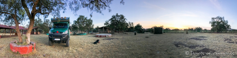 Abendstimmung in Teotihuacan ... dem nächsten Punkt auf unserer Reise... dazu aber mehr im nächsten Bericht