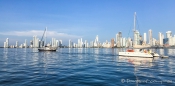 Cartagena begrüßt uns mit strahlend blauem Himmel