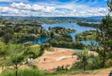 Blick auf die Embalse el Peñol