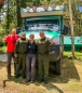 Polizeibegrüßung am Al Bosque