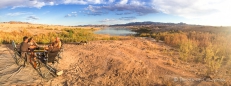 Gemeinsames leckeres Abendessen am Lake Mead