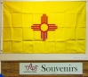 New Mexicos Flagge in Taos