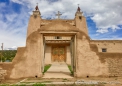 Kirche ... auf dem Weg von Taos nach Santa Fe