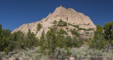 Durch Wind und Wetter sind die Felsen hier im Kasha Katuwe Tent Rock National Monument zu ihren besonderen Formen gekommen