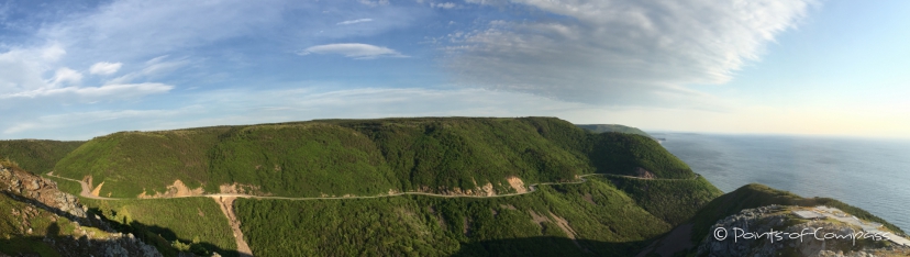 Blick auf den Cabot Trail