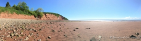 Strand am Blomingdale Provincial Park - bei Ebbe