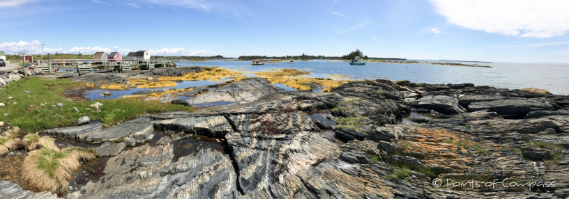 Blick auf den Atlantik bei den Blue Rocks