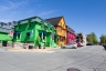 Farbenfrohe Häuser in Lunenburg
