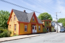 Farbenfrohe Häuser in Lunenburg