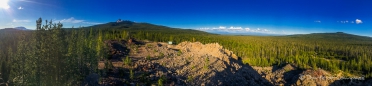 erloschener Vulkankegel nördlich des Crater Lake