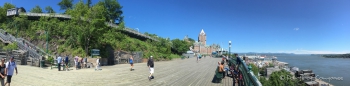 Vieux-Québec - Promenade des Gouverneurs & Château Fontenac