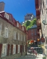 Straßenleben in Vieux-Québec