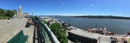 Vieux-Québec - Promenade des Gouverneurs & Château Fontenac