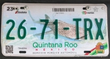 Manche Nummernschilder von Quintana Roo wird von einem Walhai geziert