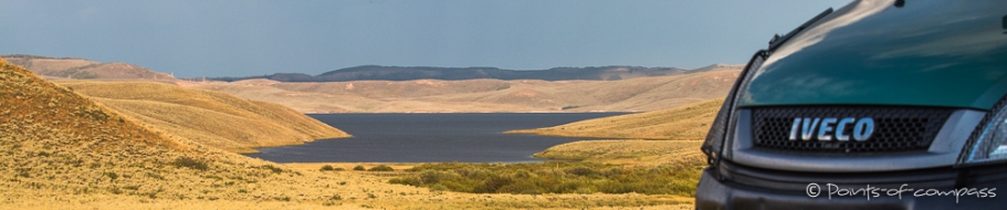 unser Standort am Strawberry Reservoir