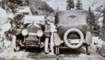 Der Verkehr in den Anfängen als der Mount Rainier zum Nationalpark erklärt wurde...