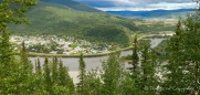 Ein letzter Blick auf Dawson City