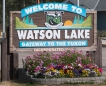 Watson Lake begrüßt uns