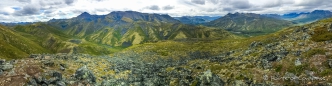 Das Grün der Berge fasziniert uns...