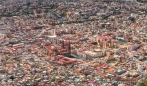 Blick auf die Kathedrale von Zacatecas