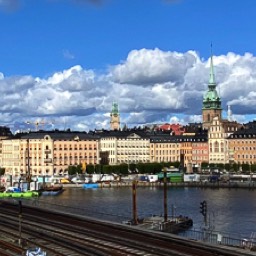 Blick auf die Stockholmer Gamla Stan