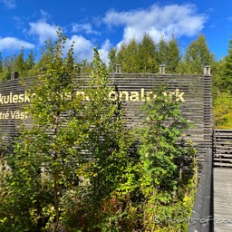 Eingang zum Skuleskögen Nationalpark